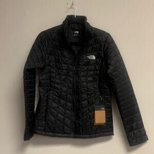 THE NORTH FACE Women’s SMALL ThermoBall Eco Insulated Jacket, Black